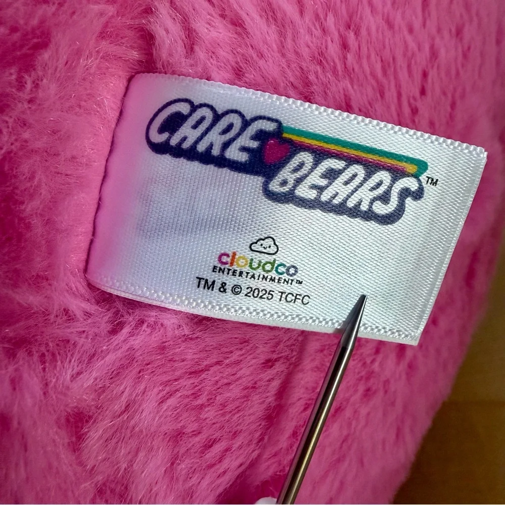 Squishmallows Care Bears Cheer Bear FuzzAMallow 8” Plush New With Tags NWT - Picture 5 of 5